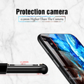 Luxury Artistic Marble Glass Case for iPhone XS