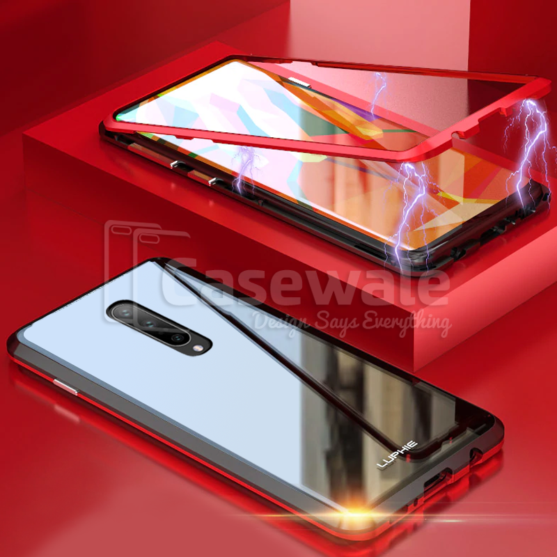 LUPHIE 2nd Generation Dual Color Magnetic Glass Case ( SALE )