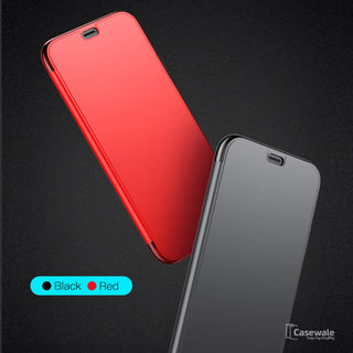 Baseus Touchable Glass Flip TPU Back Shell Case For iPhone XS