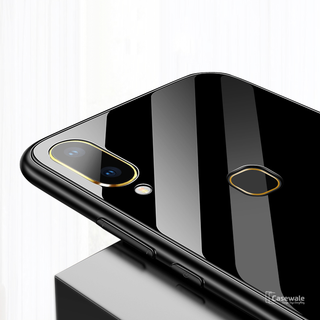 Msvii Luxury Slim Tempered Glass Case for Vivo V9