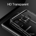 Galaxy S9/S9 Plus High-end Fashion Transparent Plated Phone Case