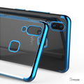 High-end Fashion Transparent Plated Case for Vivo V9