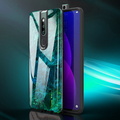 Luxury Artistic Marble Glass Case for Oppo F11 Pro