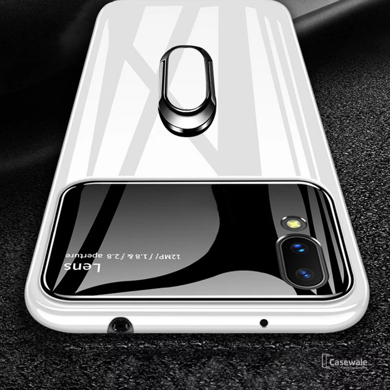 Luxury Mirror Effect Ring Bracket Case for VIVO V11 Pro