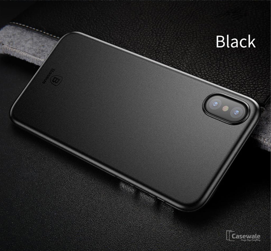 Apple iPhone X  Luxury Ultra Thin Smooth Matte PP Case