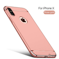 Luxury Electroplating 3 in 1 Case for iPhone X