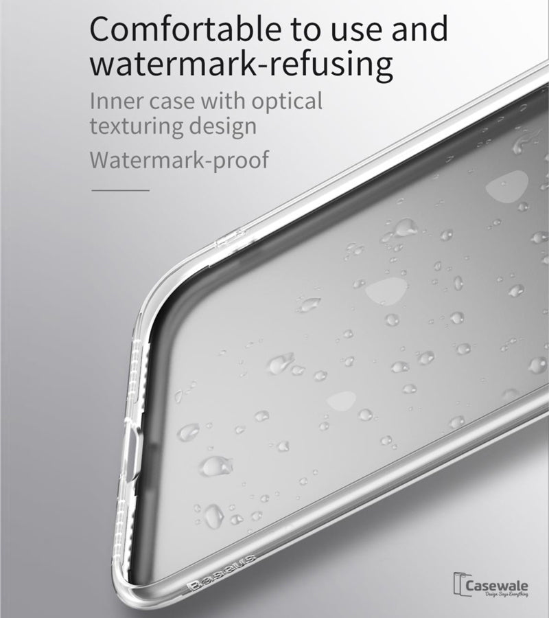 iPhone X Luxury Armor Ultra Thin TPU PC Double Protection Case