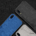 Luxury Cloth Canvas Texture Fabric Case