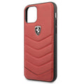 Ferrari Heritage Quilted Leather Hard Case for iPhone 11 Series
