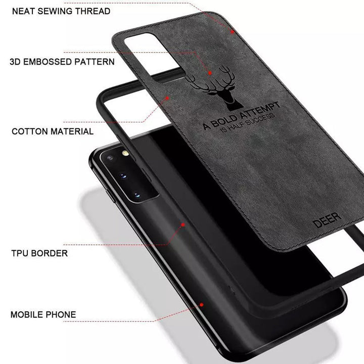 Deer Pattern Inspirational Soft Case for Galaxy S20/ S20 Plus