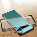 Luxury Frameless Semi Transparent Ring Finger Case for Galaxy S10/ S10 Plus