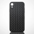 Luxury Grid Weaving Ultra Thin Protective Case for iPhone XR