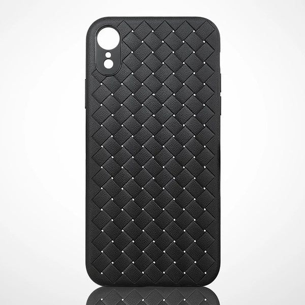 Luxury Grid Weaving Ultra Thin Protective Case for iPhone XR