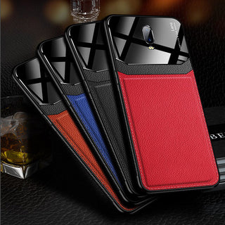 Leather Lens Luxury Card Holder Case For OnePlus 6T