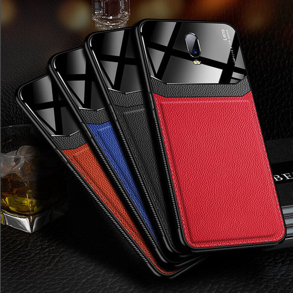 Leather Lens Luxury Card Holder Case For OnePlus 6T