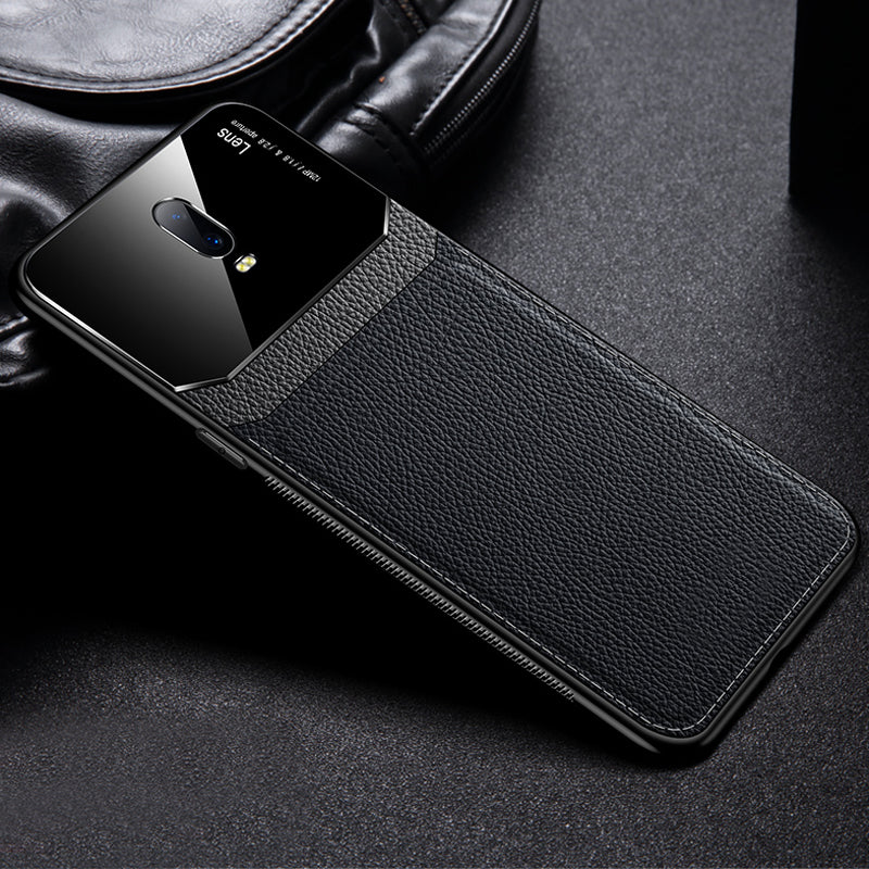 Leather Lens Luxury Card Holder Case For OnePlus 7