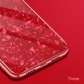 Luxury Marble Pattern Tempered Glass Case for Redmi Y2