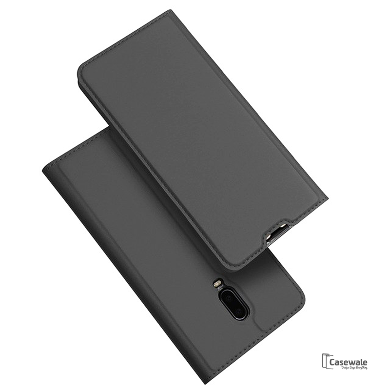 Luxury Leather Wallet Flip Phone Case for OnePlus 6T