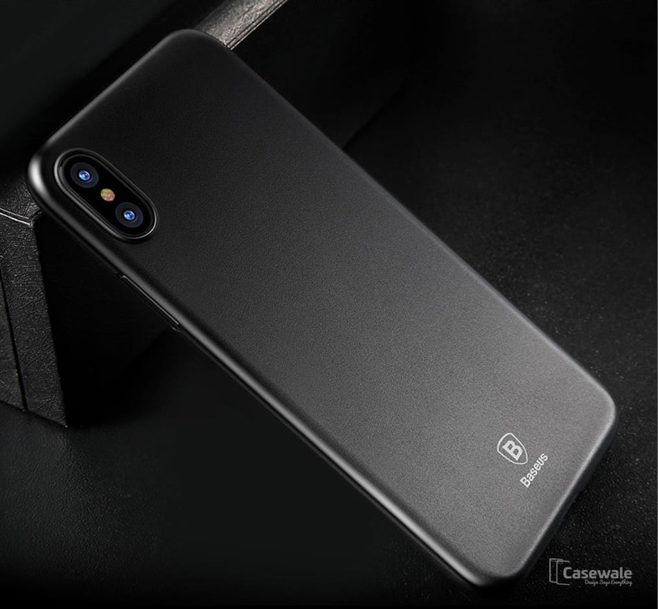Apple iPhone X  Luxury Ultra Thin Smooth Matte PP Case
