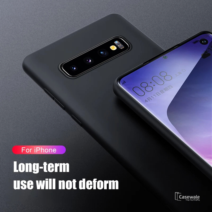 Original Slim Silicone Protective Case for Galaxy S10/ S10 Plus