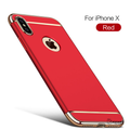 Luxury Electroplating 3 in 1 Case for iPhone X