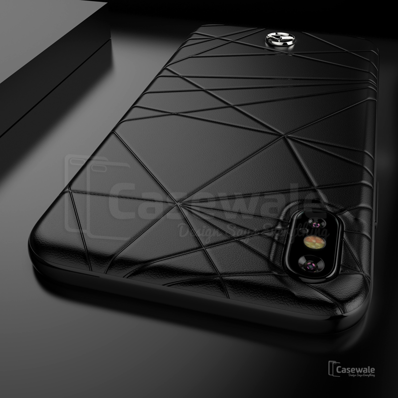 Mercedes-Benz 3D Sculpting Pattern Case for iPhone XS