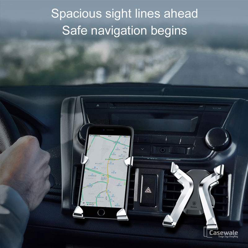 Luxury Adjustable Air Vent Car Mount Phone Holder