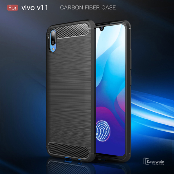 Luxury Ultra-thin Carbon Fiber Case For Vivo V11 Pro