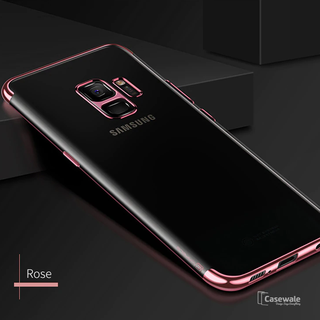 Luxury Electroplating Ultra-thin Transparent Case For Galaxy A8 Plus