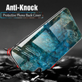 Luxury Artistic Marble Glass Case for iPhone X