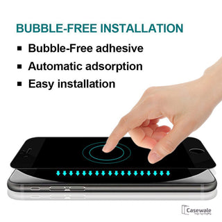 iPhone Full Cover Tempered Glass Screen Protector
