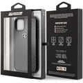 Ferrari Heritage Real Carbon Fiber Hard Case for iPhone 11 Series
