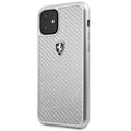 Ferrari Heritage Real Carbon Fiber Hard Case for iPhone 11 Series