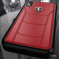 Ferrari Black Heritage Leather Hard Case iPhone X