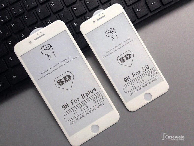 iPhone Full Cover Tempered Glass Screen Protector