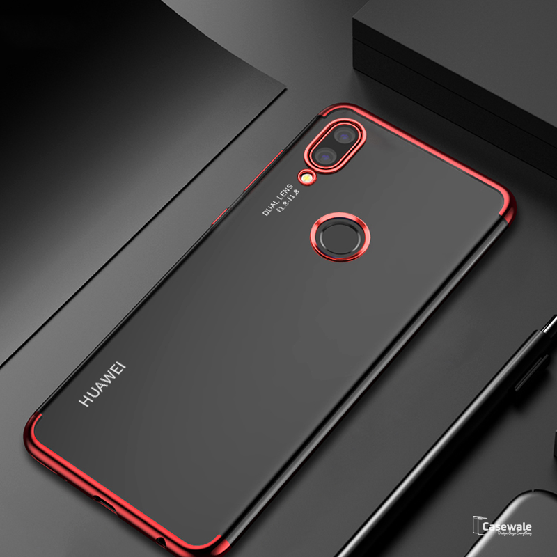 Luxury High-end Fashion Transparent Case for Huawei P20 Lite