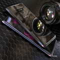 LUPHIE Aluminium Transparent Gorilla Glass Case for Galaxy Note 9