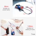 Baseus 3 in 1 Micro USB Type C Charger Cable for iPhone Samsung