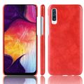 Luxury Leather Finish Full Protection Case for Galaxy A50