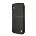 BMW Genuine Leather Case With Logo Imprint For iPhone XS