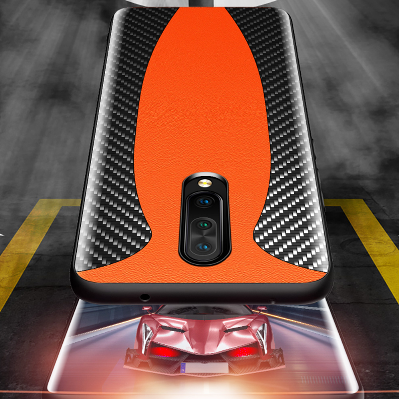 Original Carbon Fiber Leather Shockproof Case for OnePlus 8 / 8 Pro