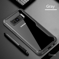 LUPHIE Shockproof Transparent Back Case for Galaxy S8/ S8 Plus