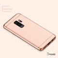 Galaxy S9/ S9 Plus Electroplating 3 in 1 Hard Back Case
