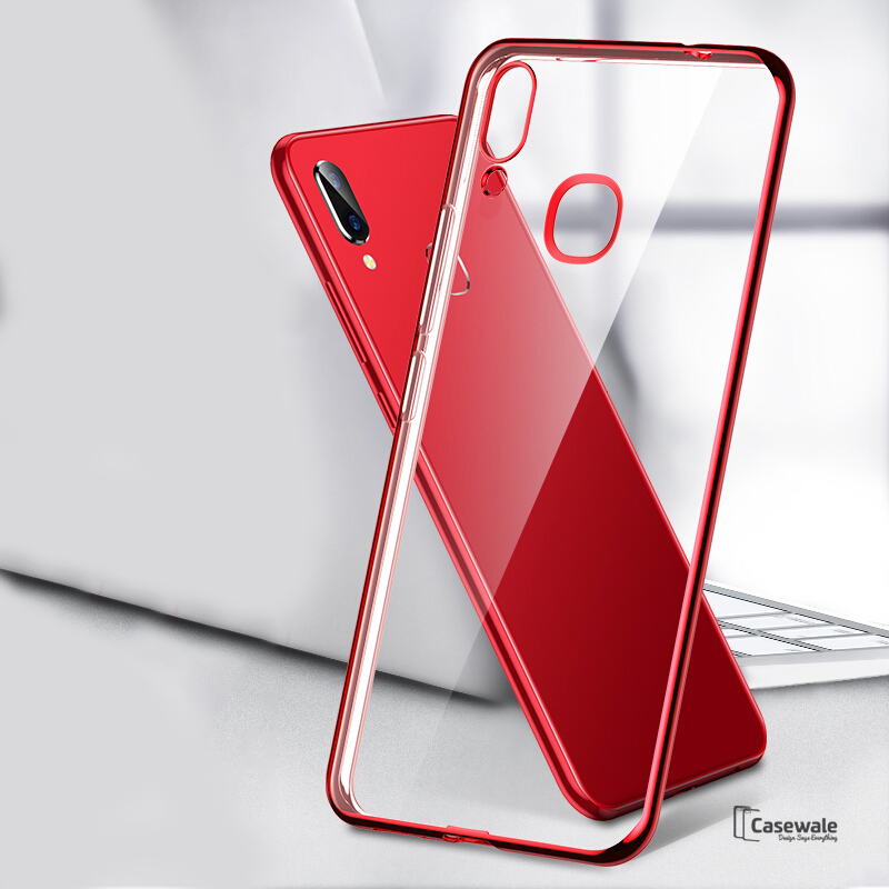 Luxury Electroplating Transparent Case For Vivo V11
