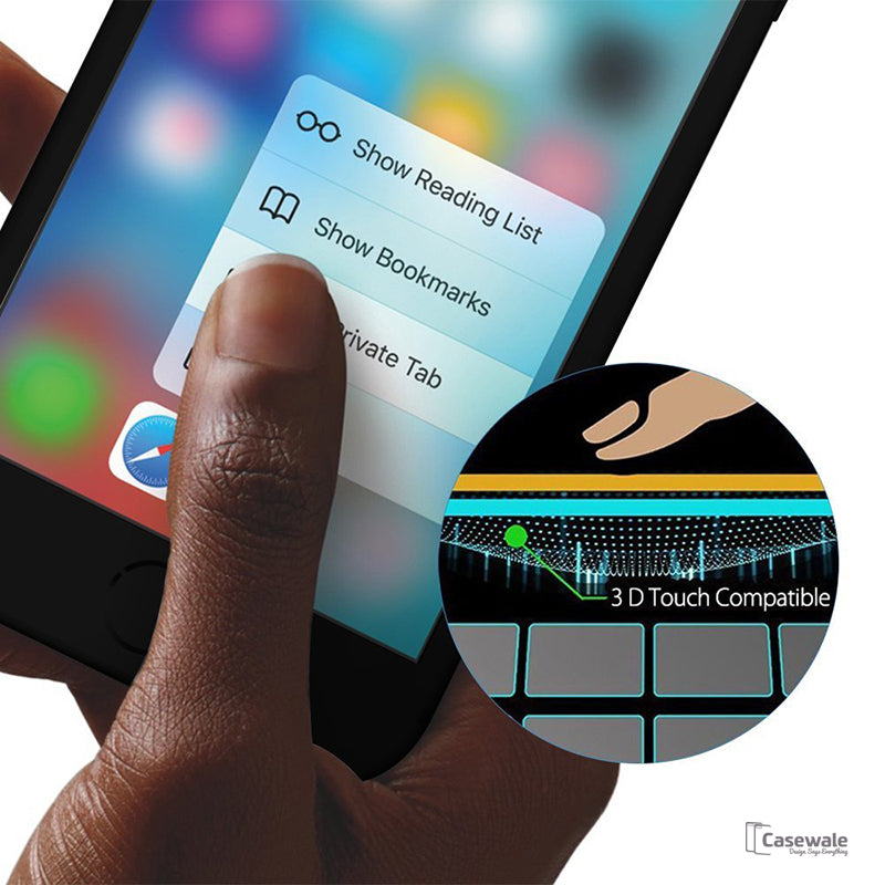 iPhone Full Cover Tempered Glass Screen Protector