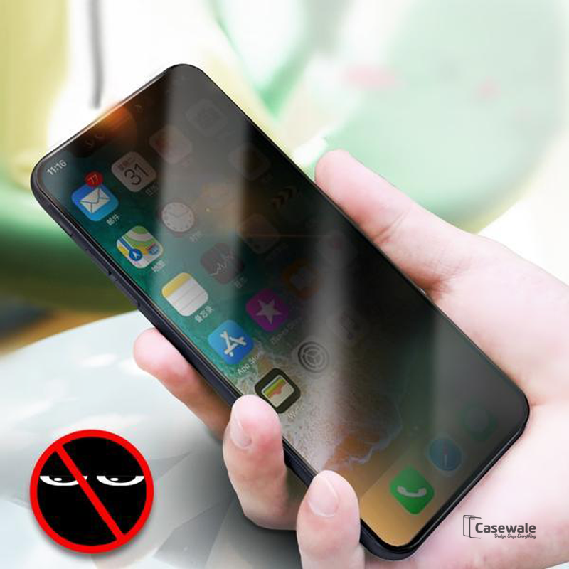 Baseus Anti- Spy Privacy Tempered Glass for iPhone XS