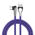 Baseus 90 Degree Lighting USB Type C Cable For Samsung