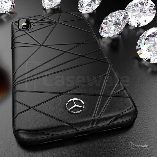 Mercedes-Benz 3D Sculpting Pattern Case for iPhone XS Max