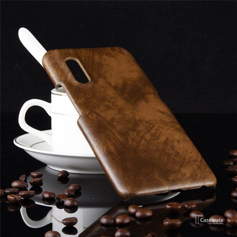 Luxury Leather Finish Full Protection Case for VIVO V15 Pro