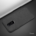 Luxury Cloth Canvas Texture Fabric Case